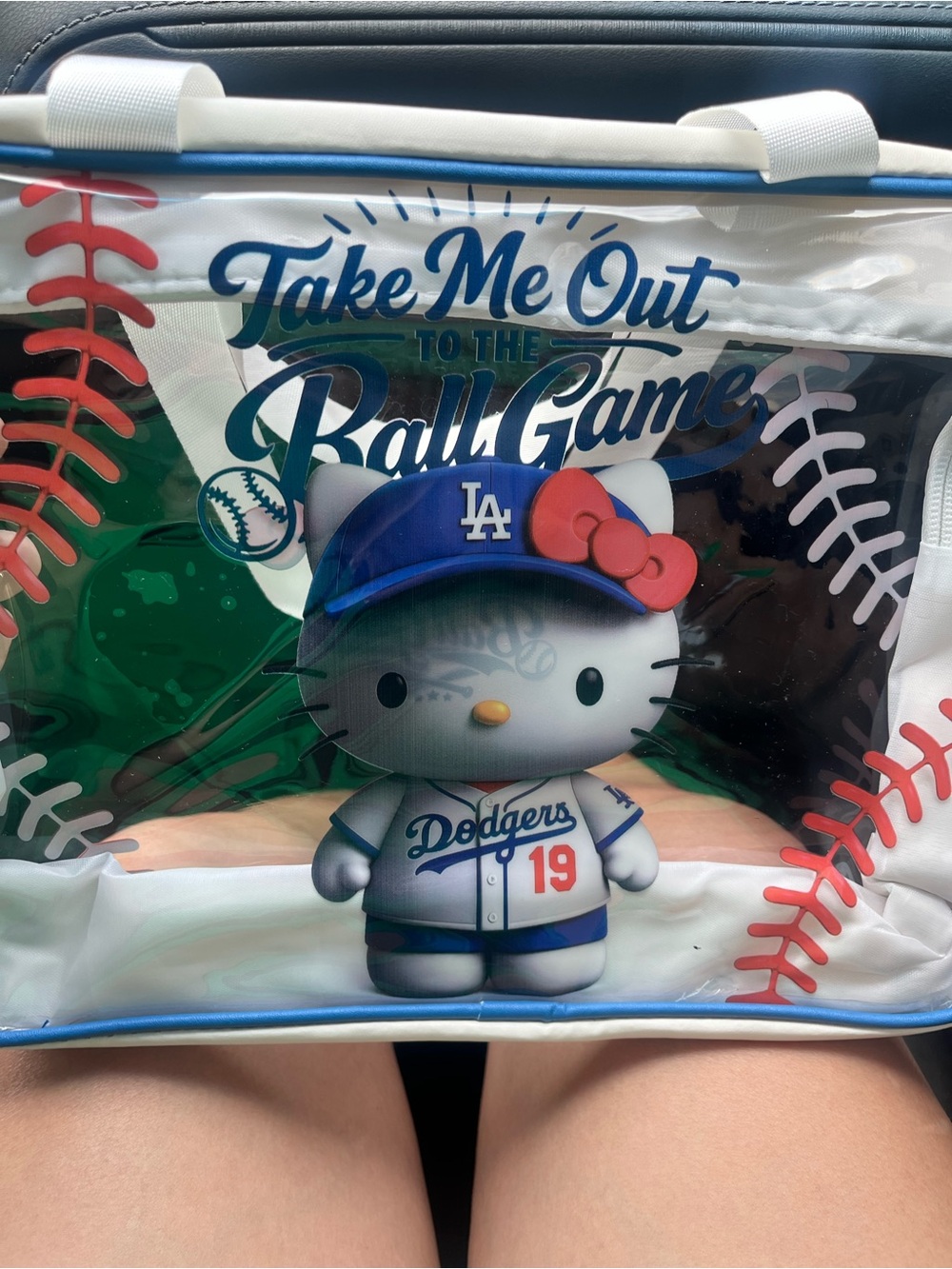 Dodgers HK clear Bag